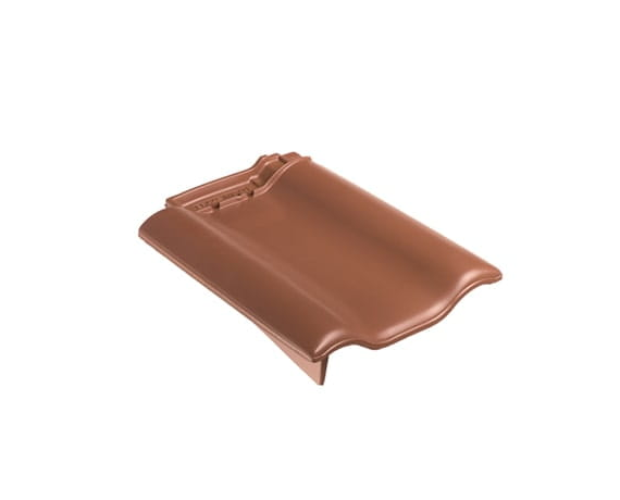 Боковая левая черепица, Рубин 9V, Натуральный красный