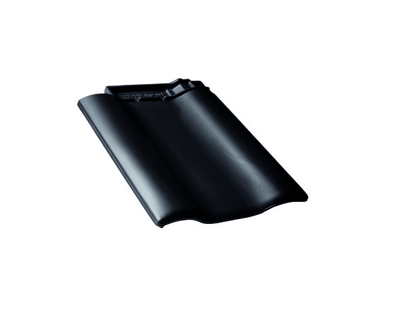 Боковая левая черепица, Рубин 9V, Ангоб черный вулкан