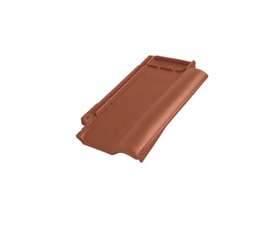 Боковая правая черепица, Рубин 9V, Натуральный красный
