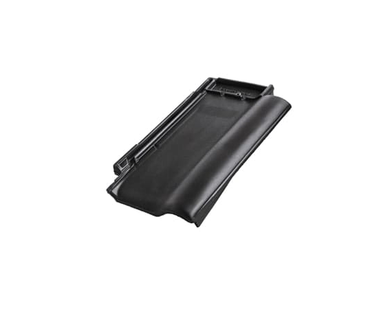 Боковая правая черепица, Рубин 9V, Глазурь глубокий черный