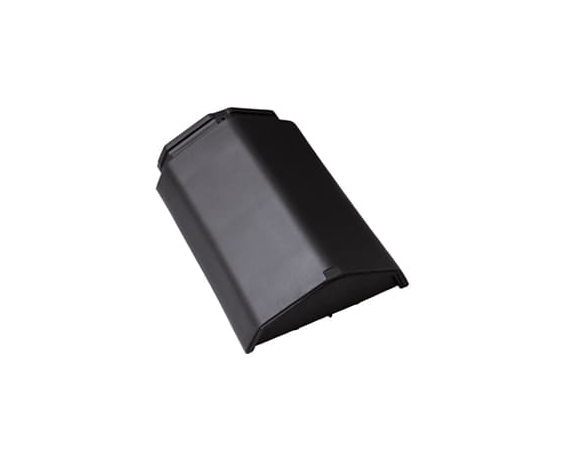 Начальная коньковая черепица, Турмалин, Ангоб антрацит