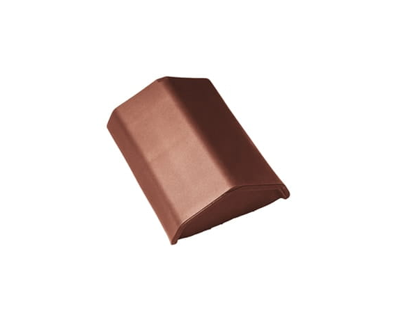 Конечная коньковая черепица, Турмалин, Глазурь каштан