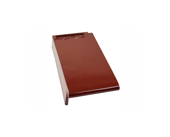 Боковая левая черепица, Турмалин, Глазурь каштан