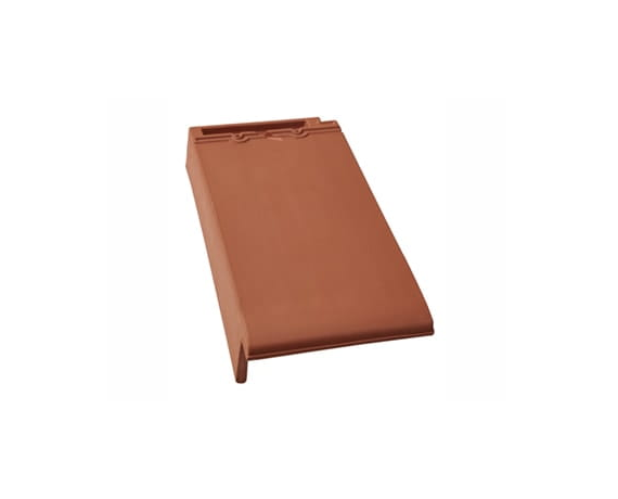 Боковая левая черепица, Турмалин, Натуральный красный