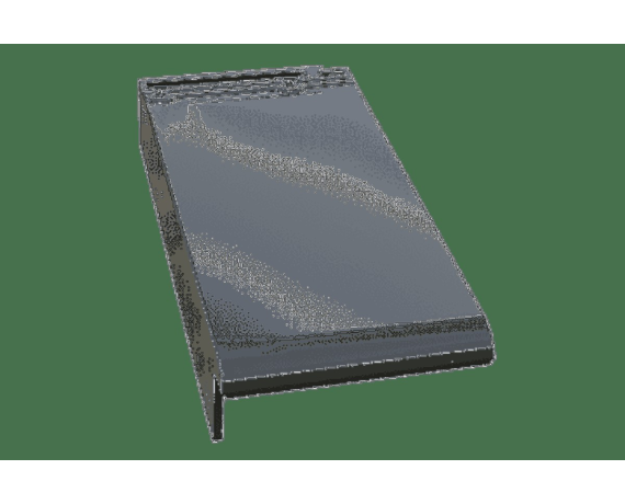 Боковая левая черепица, Турмалин, Топ-глазурь серый кристалл