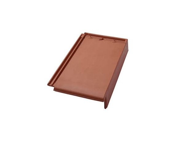 Боковая правая черепица, Турмалин, Натуральный красный