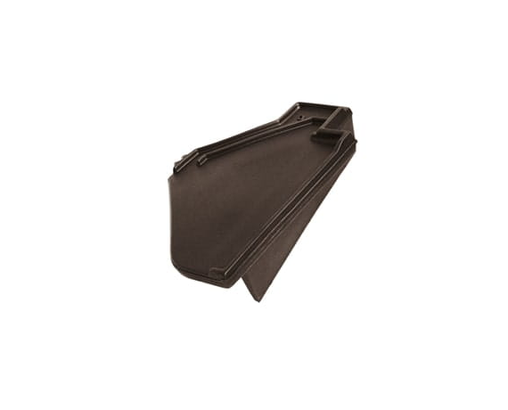 Боковая правая черепица, Изумруд, Глазурь тик