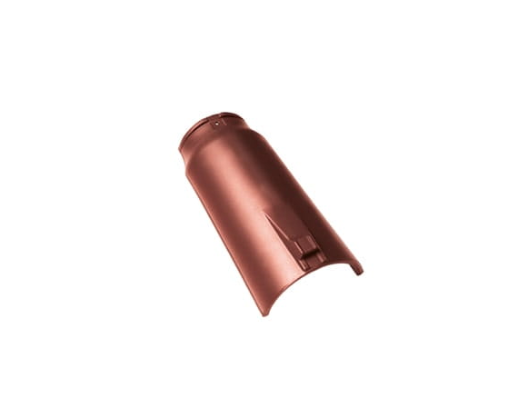 Коньковая черепица, Опал, Глазурь красный бук