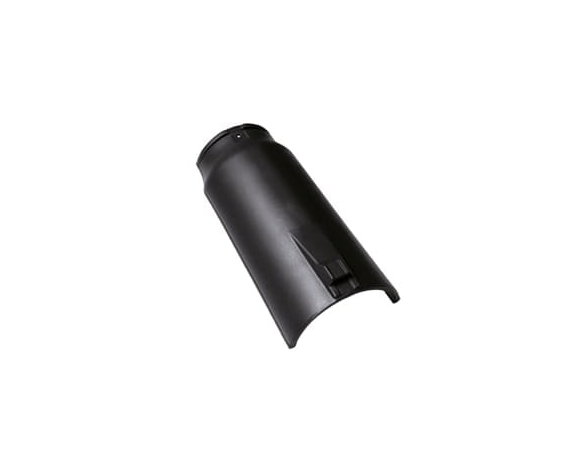 Коньковая черепица, Опал, Глазурь глубокий черный