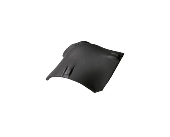 Вальмовая черепица, Опал, Ангоб темно-коричневый