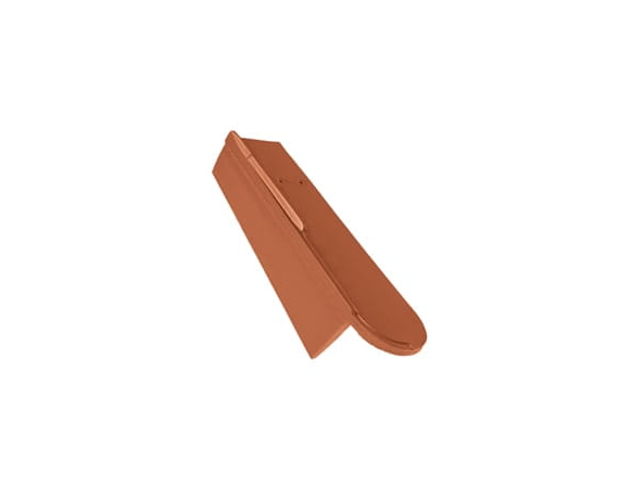 Боковая левая черепица, Опал, Ангоб красное пламя