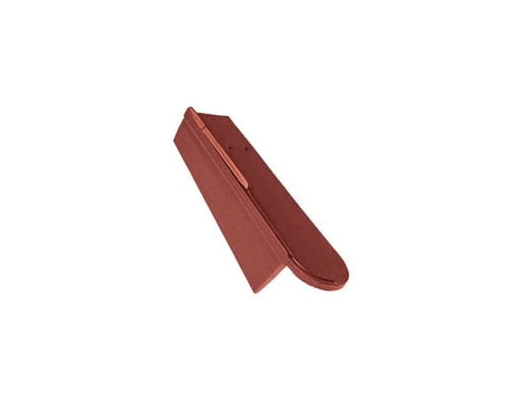 Боковая левая черепица, Опал, Глазурь красный бук