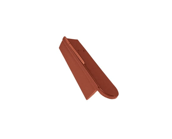 Боковая левая черепица, Опал, Глазурь каштан