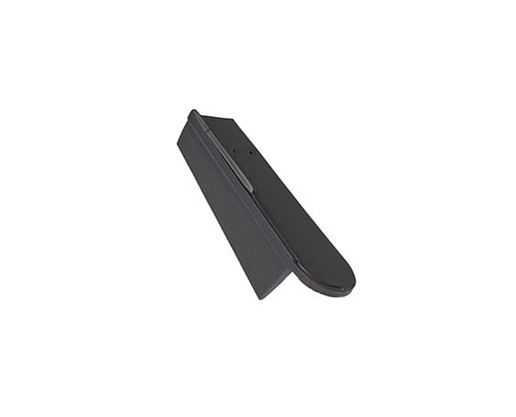 Боковая левая черепица, Опал, Глазурь королевский серый