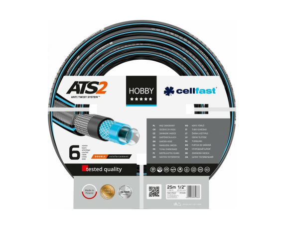Шланг садовый HOBBY ATS 1/2'' 25м 16-200