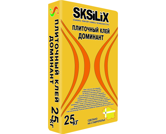 Клей плиточный SKSilix Доминант 25 кг