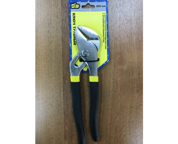 Ключ трубный, углеродистая сталь 200мм 