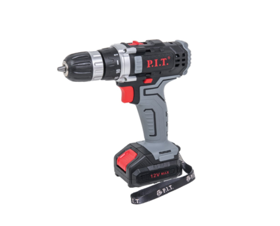 Шуруповерт P.I.T. PSR 12-D1 СТАНДАРТ(12В,1.5А/ч 2скорости,2литиевых акк)   