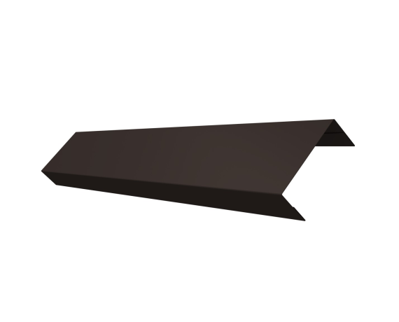 Ламель лицевая 50 забора жалюзи Texas 0,45 PE-Double с пленкой RR 32 темно-коричневый