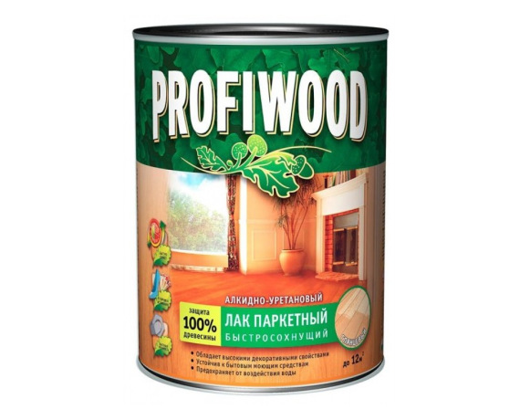 Лак Паркетный быстросохнущий алкидно-уретановый матовый 0,7 кг
