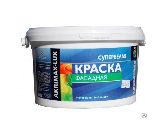 Akrimax-lux Краска фасадная 15кг.