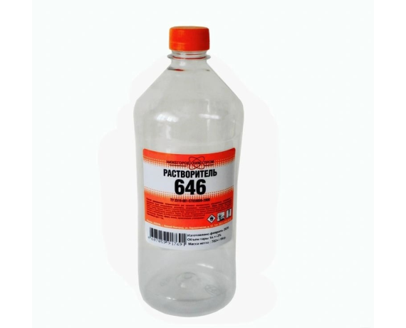 Растворитель 646 0,45 л. ПЭТ