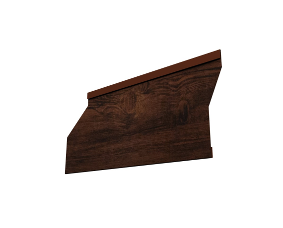 Ламель забора жалюзи Milan Slim 0,45 Print Elite Cherry Wood TwinColor