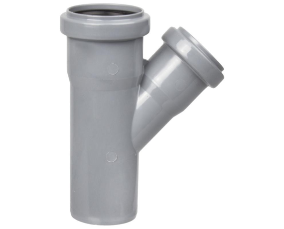 Тройник канализационный 50/50/45