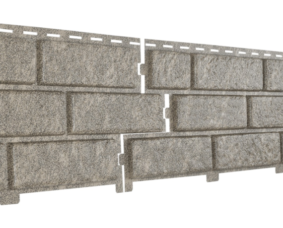 Сайдинг виниловый Stone-House КИРПИЧ бежевый 0,23*3,025 10 шт./уп.