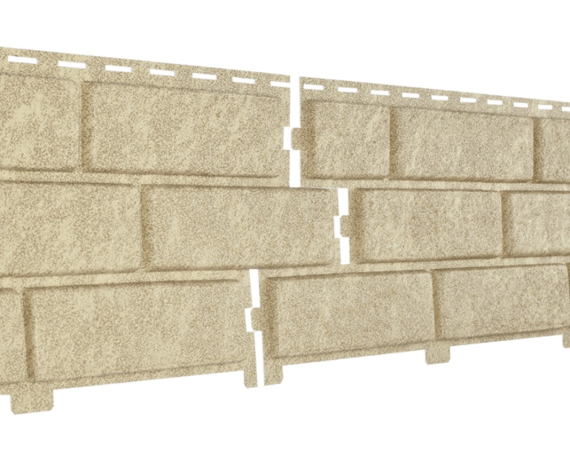 Сайдинг виниловый Stone-House КИРПИЧ песочный 0,23*3,025 10 шт./уп.