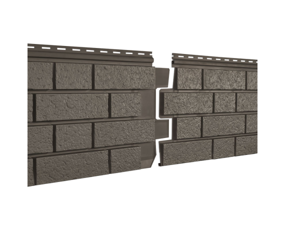 Сайдинг виниловый Stone-House S-Lock КЛИНКЕР бежевый 0,292*1,95 15 шт./уп.
