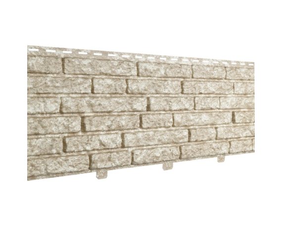 Сайдинг виниловый Stone-House КВАРЦИТ светло-бежевый 0,252*2,0 15 шт./уп.