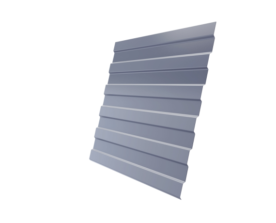 Профнастил С-8 2*1,2 7004 (серый) 0,45 мм