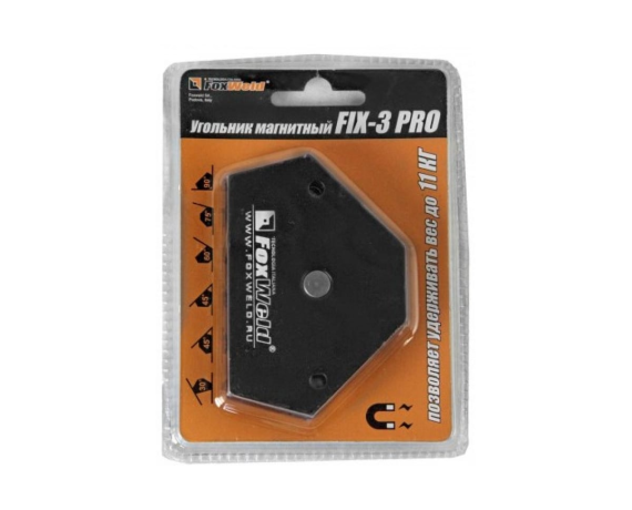 Угольник магнитный FIX-3PRO (45/60/75/90/135град.до 11 кг)