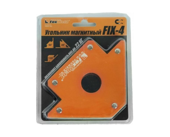 Угольник магнитный FIX-4 (45/90/135град.до 22 кг)