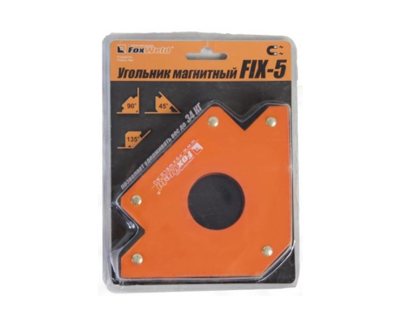 Угольник магнитный FIX-5 (45/90/135град.до 34 кг)