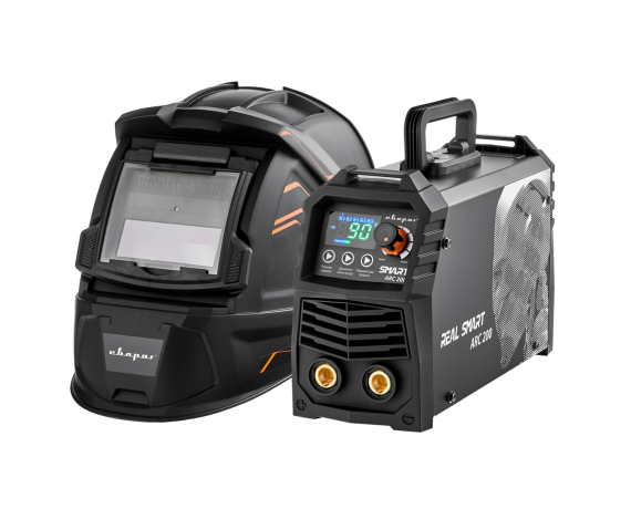 Инвертор сварочный ARC 200 REAL SMART Black (маска+краги) Z28303