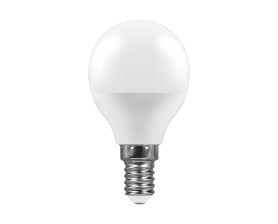 Лампа светодиодная FERON LB-95 16LED (7W) 230V Е14 4000K G45 шарик