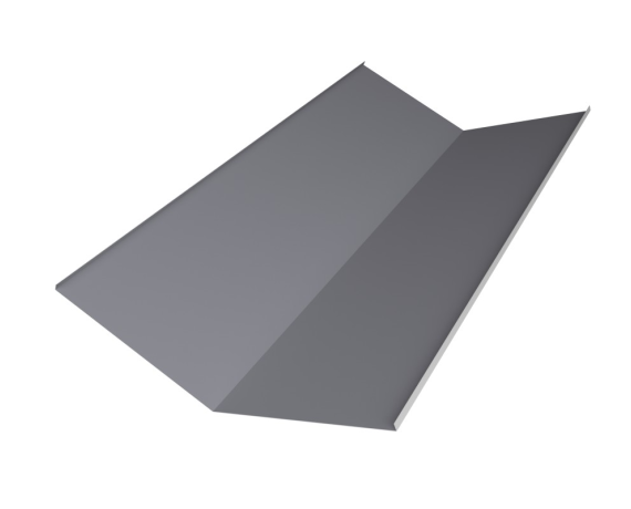 Ендова нижняя 300*300 RAL 7004 2м