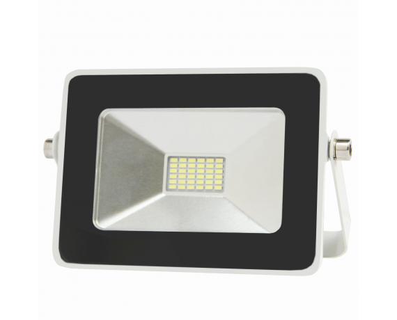 Прожектор с/д LEEK LE FL SMD LED5 10W CW(60) IP65 хол бел, корп бел