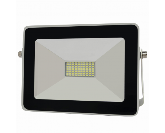 Прожектор с/д LEEK LE FL SMD LED5 20W CW(30) IP65 хол бел, корп бел