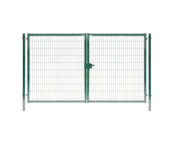 Ворота Medium New Lock 2,03х5,0 м RAL 6005 зеленый