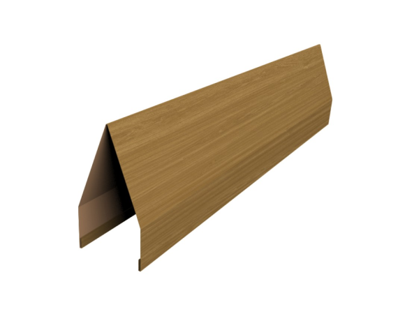 Ламель забора жалюзи Tokyo new 0,45 Print Elite Honey Wood TwinColor