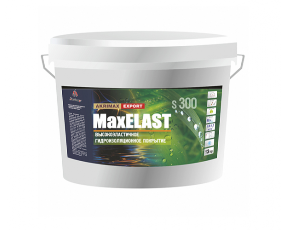 Высокоэластичное гидроизоляционное покрытие MaxELAST 7кг