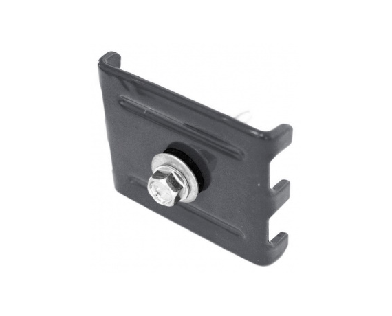 Крепление скоба и саморез 5,5*32 RAL 7024 