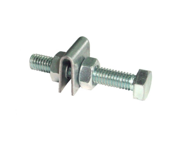 Фиксатор проволоки в наконечнике (скоба + болт М6*40 + гайка М6)