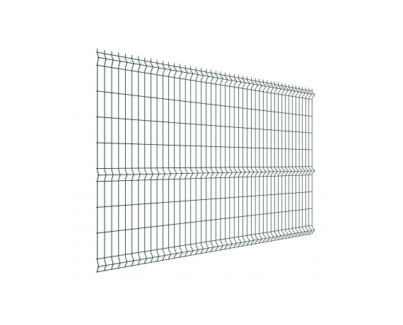 Панель Light 1,73*2,5 м, ячейка 200*55 мм, пруток 3,5мм RAL 6005 Зеленый GL