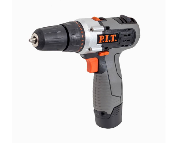 Шуруповерт P.I.T. PSR12-С6 МАСТЕР(12В,2акк.1,5 Ач,2 ск,25Нм,быстр.зар.,кейс,фикс.шпин)