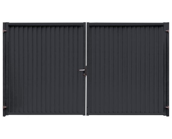 Ворота Estet Plus 2,0х3,6 RAL 7024/7024