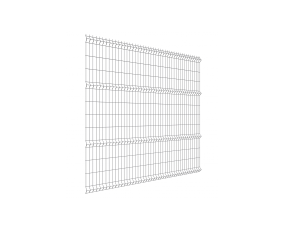 Панель PROFI 2,43*2,5 м, ячейка 200*55 мм, пруток 5 мм RAL 7040 Серый GL